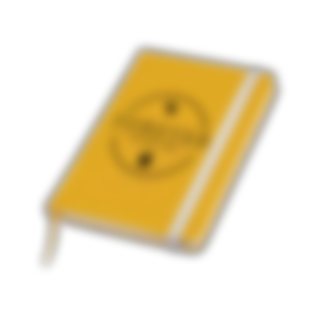 Book for notes, yellow